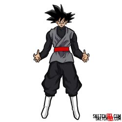 Goku Black Drawing