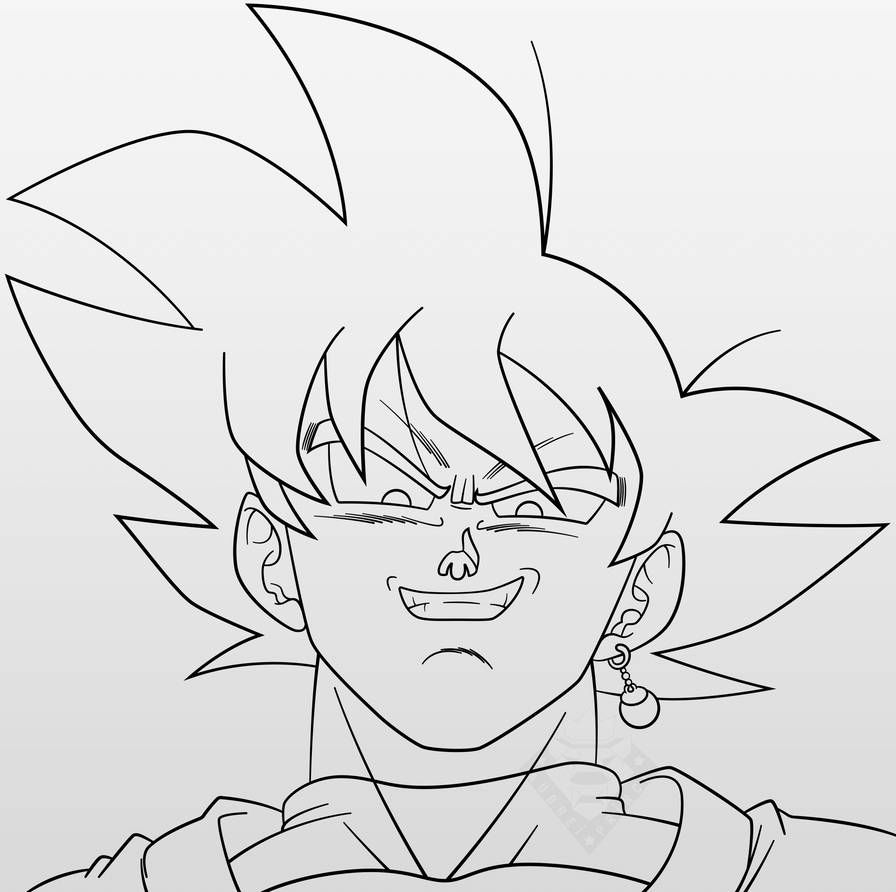 Goku Black Drawing Art