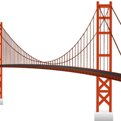 Golden Gate Bridge Drawing Modern Sketch