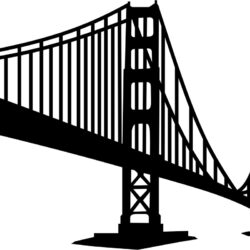 Golden Gate Bridge Drawing Professional Artwork