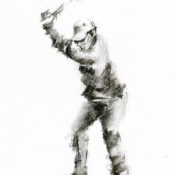 Golf Drawing Stunning Sketch