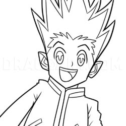 Gon Drawing