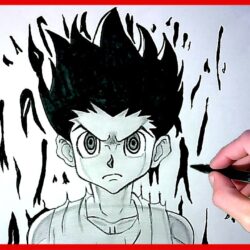 Gon Drawing Amazing Sketch