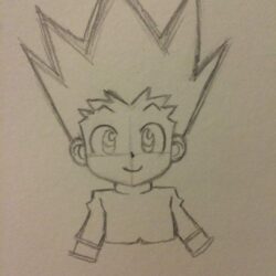 Gon Drawing Modern Sketch