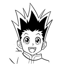 Gon Drawing Sketch