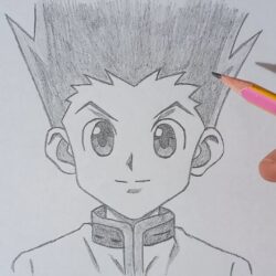 Gon Drawing Stunning Sketch