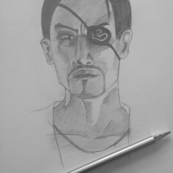 Goro Majima Drawing