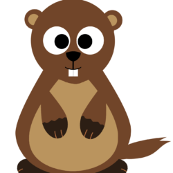 Groundhog Drawing Image