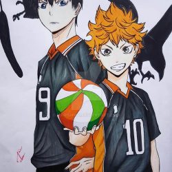 Haikyuu Drawing Stunning Sketch