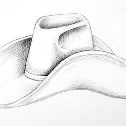 Hat Drawing Creative Style
