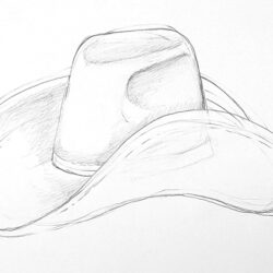 Hat Drawing Hand drawn