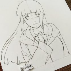 Hinata Drawing Art