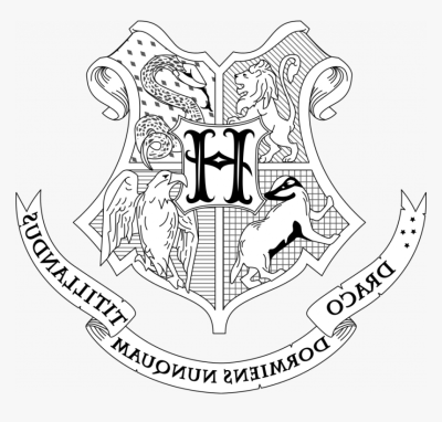 Hogwarts Crest, Emblem, Heritage, Magic, House Drawing