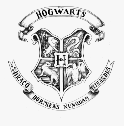 Hogwarts Crest, Emblem, Heritage, Magic, House Drawing