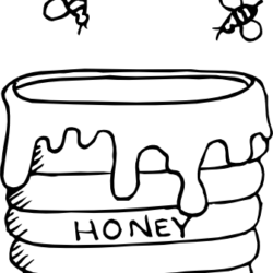 Honey Drawing Art