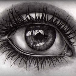 Human Eye Drawing Creative Style