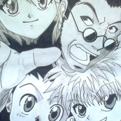 Hunter X Hunter Drawing Detailed Sketch