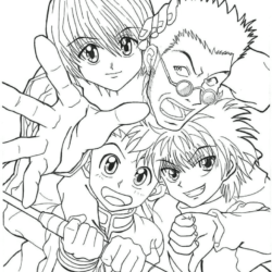 Hxh Drawing Detailed Sketch