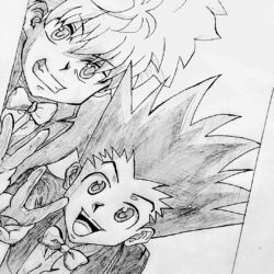 Hxh Drawing Intricate Artwork