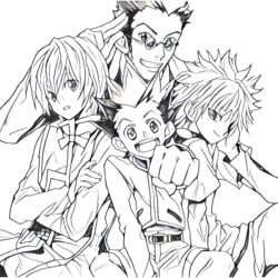 Hxh Drawing Modern Sketch