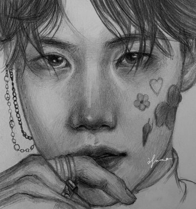 J Hope, Inspiration, Dance, Energy, Passion Drawing