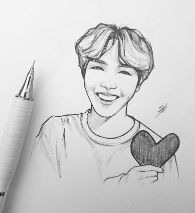 J Hope, Rap, Dance, Charisma, Inspiration Drawing