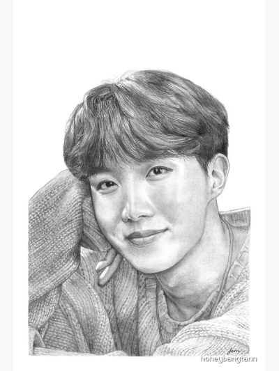 J Hope, Dance, Passion, Energy, Charisma Drawing