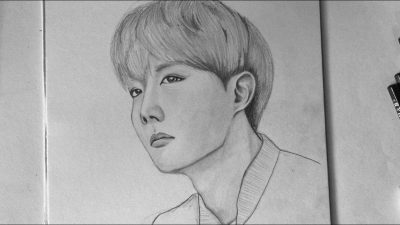 J Hope, Dance, Charisma, Energy, Rap Drawing