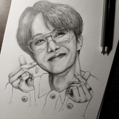 J Hope, Inspiration, Dance, Energy, Music Drawing