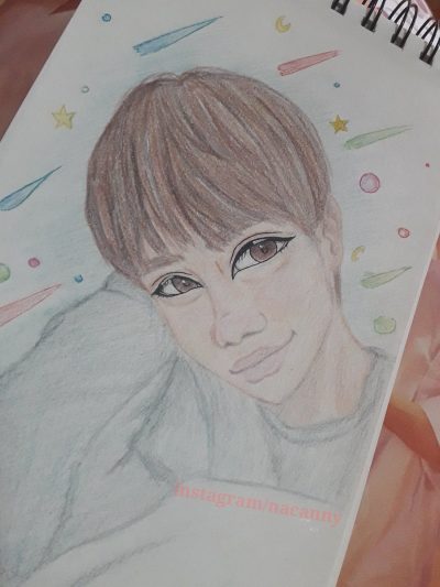 J Hope, Dance, Charisma, Energy, Rap Drawing