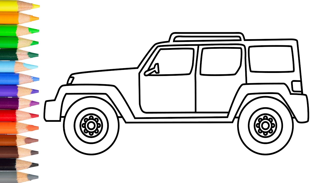 Jeep Drawing Photo