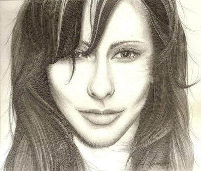 Jennifer Love Hewitt, Philanthropist, Actress, Producer, Singer Drawing