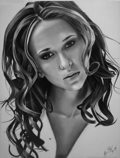 Jennifer Love Hewitt, Philanthropist, Actress, Producer, Singer Drawing