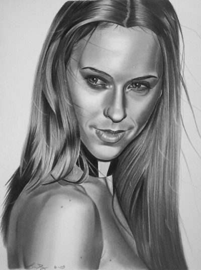 Jennifer Love Hewitt, Producer, Author, Singer, Actress Drawing