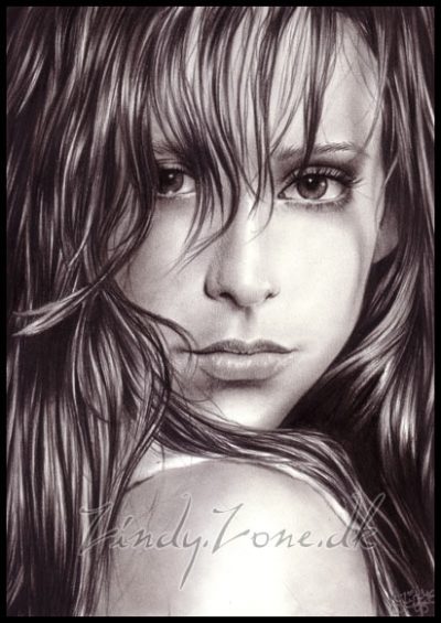 Jennifer Love Hewitt, Philanthropist, Singer, Actress, Producer Drawing