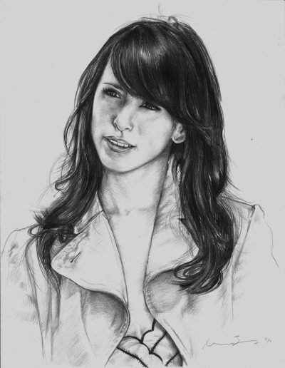 Jennifer Love Hewitt, Producer, Singer, Philanthropist, Actress Drawing