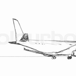 Jet Drawing Professional Artwork