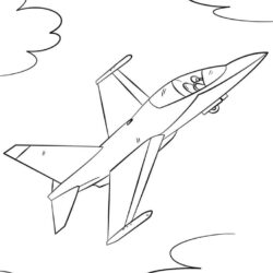 Jet Drawing Unique Art