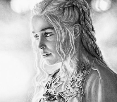 Khaleesi, Queen, Freedom, Dragons, Mother Drawing