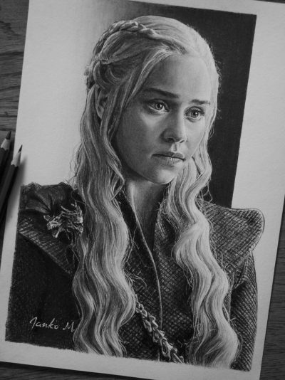 Khaleesi, Leadership, Mother, Dragons, Strength Drawing