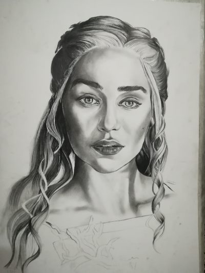 Khaleesi, Queen, Freedom, Dragons, Mother Drawing