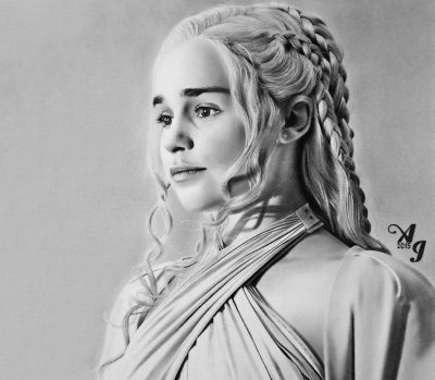 Khaleesi, Mother, Dragon, Queen, Strength Drawing