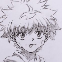 Killua Drawing Creative Style