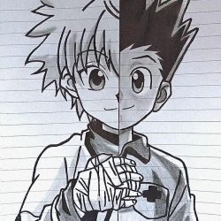 Killua Drawing Fine Art