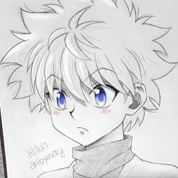 Killua Drawing Sketch