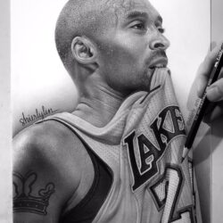 Kobe Drawing Beautiful Artwork