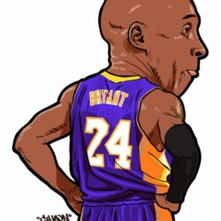 Kobe Drawing Detailed Sketch