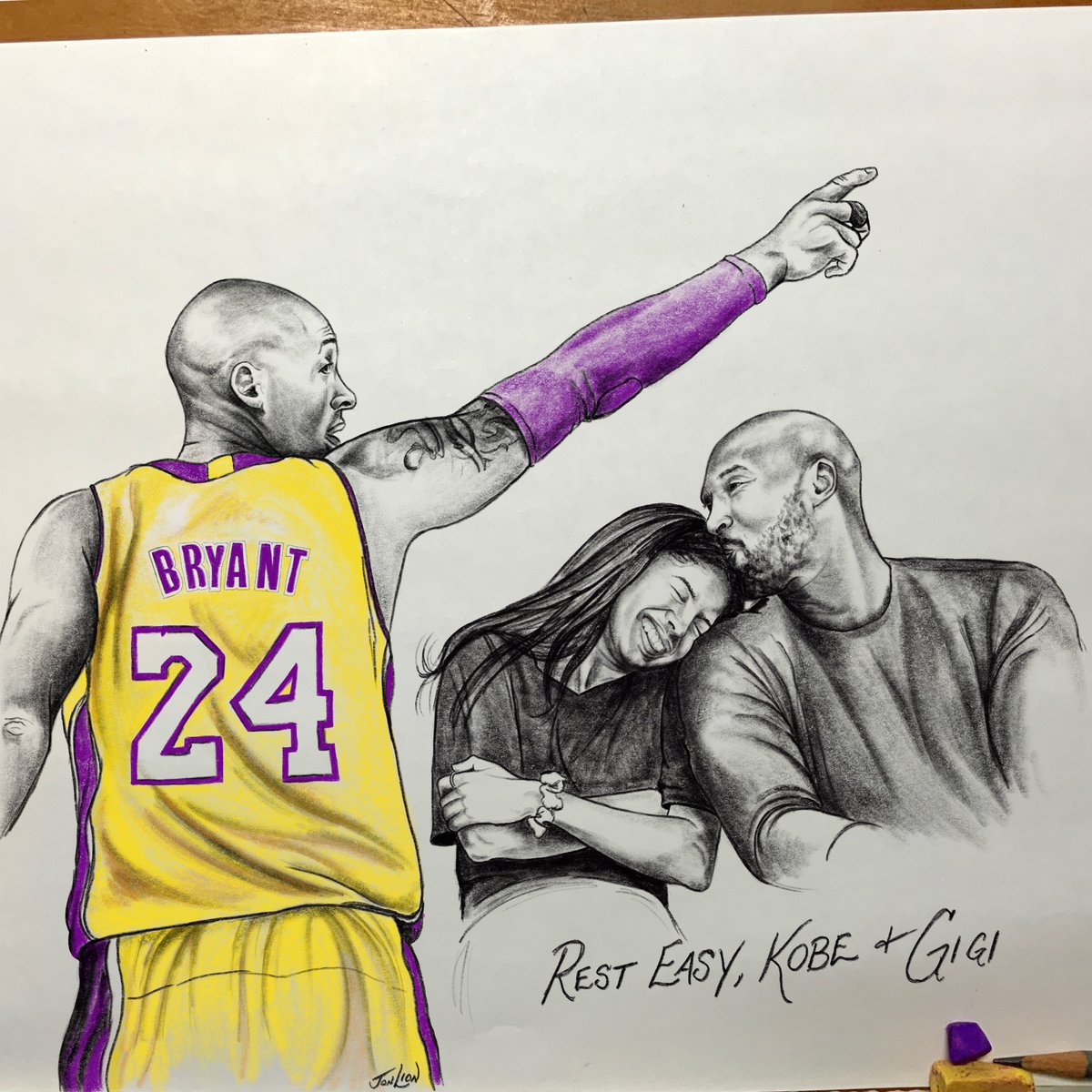 How to Draw Kobe Step by Step Guide Drawing All