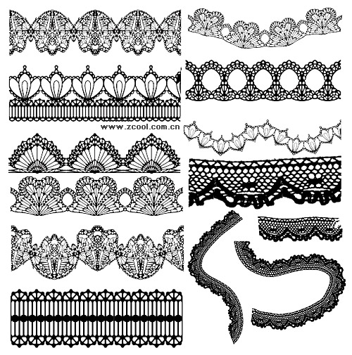 Lace Drawing Hand Drawn Sketch
