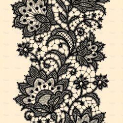 Lace Drawing Sketch